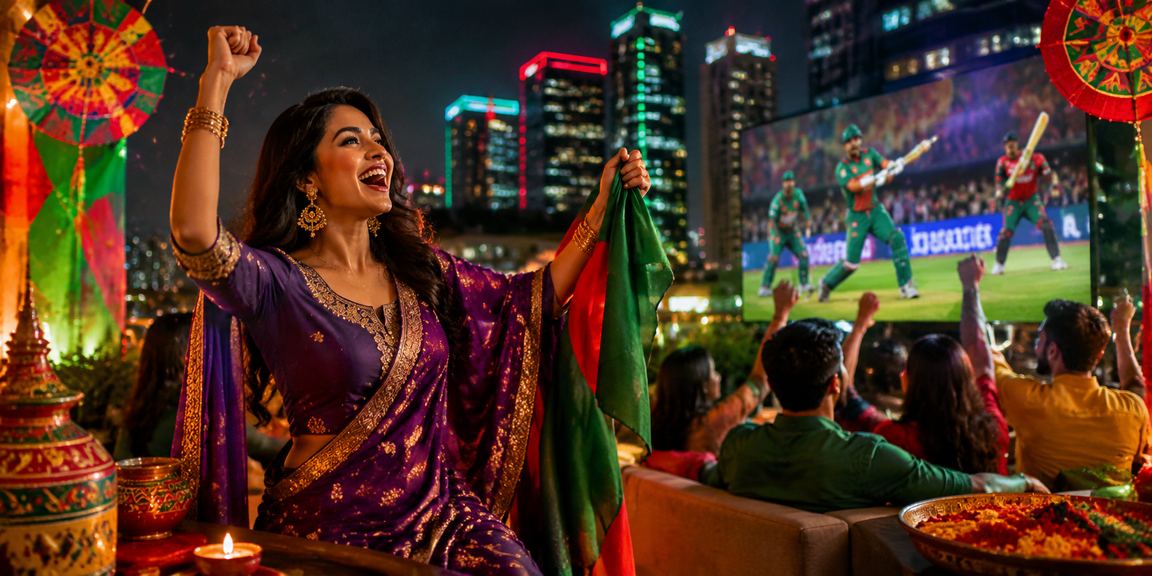 ঢাকায় পহেলা বৈশাখের উৎসবে ক্রিকেট বেটিং উত্তেজনা